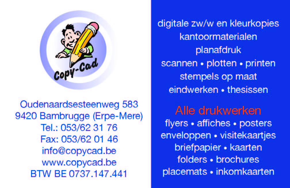 Drukkers van geboortekaartjes Bambrugge | Copy-Cad