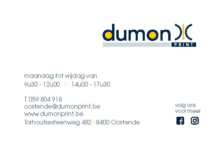 Drukkers van geboortekaartjes Oostende | Dumonprint